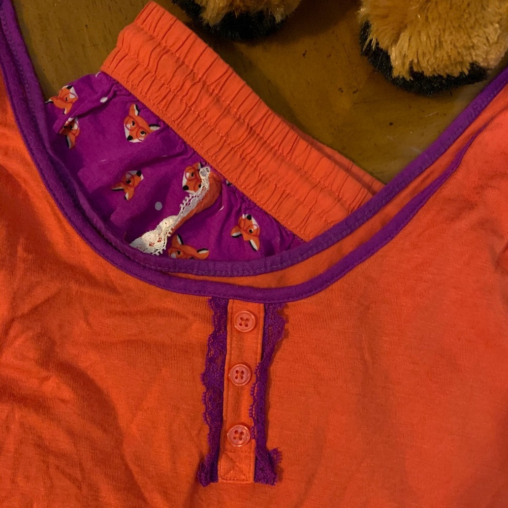 PJ set with funky foxes